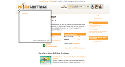 Desktop Screenshot of primegrattage.be