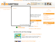 Tablet Screenshot of primegrattage.be